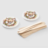 チワホアクリスマスリースフェスティバルカップ ハンドファン (組立なし)