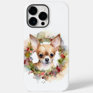 チワホアクリスマスリースフェスティバルカップ Case-Mate iPhone 14 PRO MAXケース