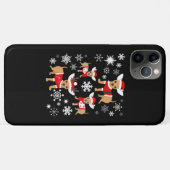 チワホアクリスマス恋人 Case-Mate iPhoneケース (裏面(横))