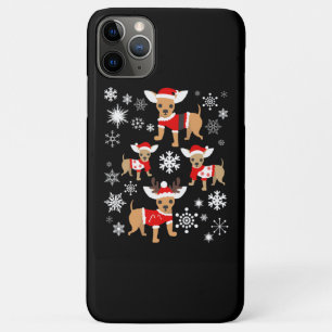 チワホアクリスマス恋人 iPhone 11 PRO MAXケース