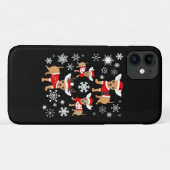 チワホアクリスマス恋人 Case-Mate iPhoneケース (裏面(横))
