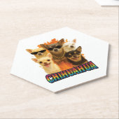 チワホアコピー ペーパーコースター (アングル)