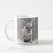 チワホアコーヒーマグあなたの写真を追加 コーヒーマグカップ (左)