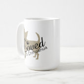 チワホアコーヒーマグに愛される コーヒーマグカップ (正面左)