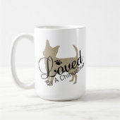 チワホアコーヒーマグに愛される コーヒーマグカップ (左)