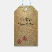 チワホアサンタラベル ギフトタグ (裏面)