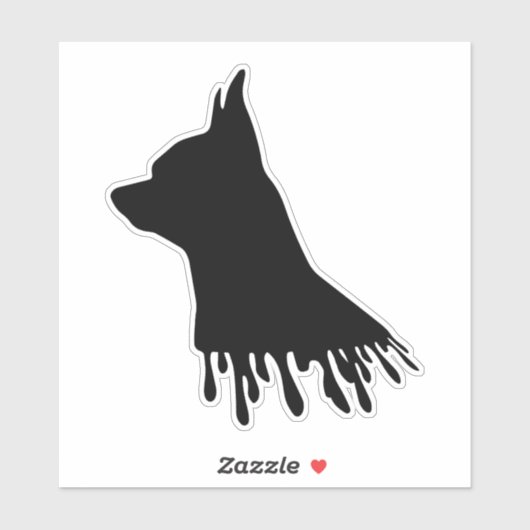 チワホアステッカー シール (シート)