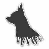 チワホアステッカー シール (正面)