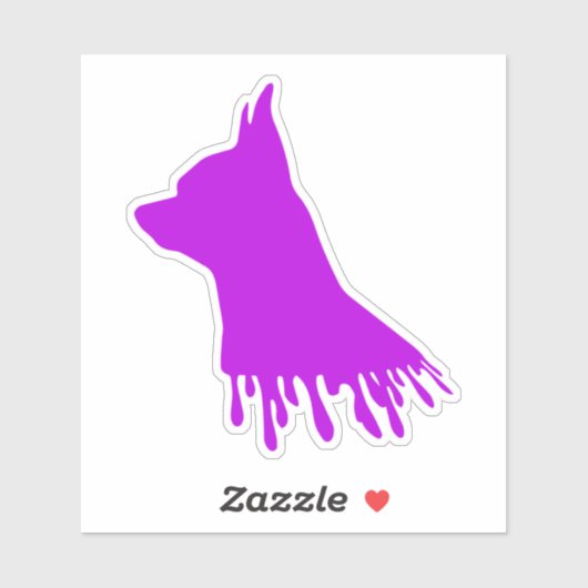 チワホアステッカー シール (シート)