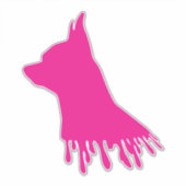 チワホアステッカー シール (正面)