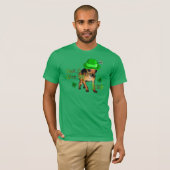 チワホアセントパトリックの日 Tシャツ (正面フル)