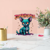 チワホアチチチワゾンビドグハロウィーン アクリルサイン (ウェディング)