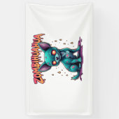 チワホアチチチワゾンビドグハロウィーン 横断幕 (縦)