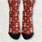 チワホアチドッグinサンタハットレッド ソックス