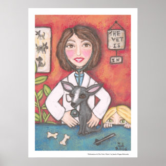 チワホアドッグアットザベテリアンリクリニック ポスター