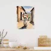 チワホアドッグアートプリント ポスター (キッチン)