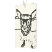 チワホアドッグイラストレーションスケッチ カーエアーフレッシュナー (左)