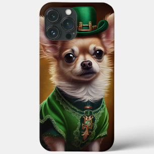 チワホアドッグインセントパトリックのデイドレス iPhone 13 PRO MAXケース
