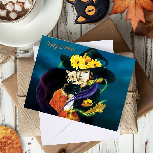 チワホアドッグウィッチハロウィーン カード