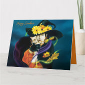 チワホアドッグウィッチハロウィーン カード (正面)