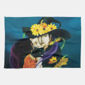 チワホアドッグウィッチハロウィーン キッチンタオル (横)