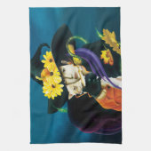 チワホアドッグウィッチハロウィーン キッチンタオル (縦)