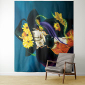 チワホアドッグウィッチハロウィーン タペストリー (インサイチュ)