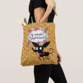 チワホアドッグカラムバメキシコ漫画トートバッグ トートバッグ (クローズアップ)