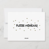 チワホアドッグクリスマス シーズンカード (裏面)