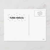 チワホアドッグクリスマス シーズンポストカード (裏面)