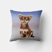 チワホアドッグサイティングビーチ クッション (裏面)