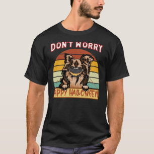 チワホアドッグハッピードン心配 Tシャツ