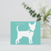 チワホアドッグパピーサンキューカード サンキューカード (スタンド正面)