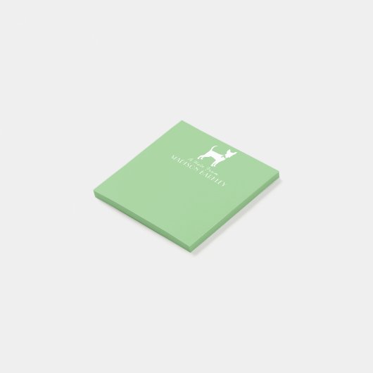 チワホアドッグパピーポストイットノート ポストイット (アングル)