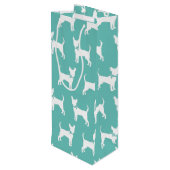 チワホアドッグパピーワイン抱き枕 ワインギフトバッグ (裏面アングル)