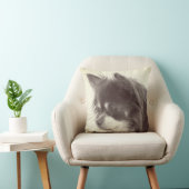 チワホアドッグポートレート クッション (椅子)