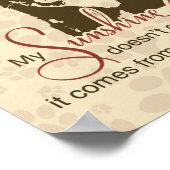 チワホアドッグマイサンシャイン ポスター (角)