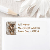 チワホアドッグ差出人住所ラベル ラベル (インサイチュ)