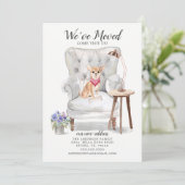 チワホアドッグ引っ越しました移動告知 案内状 (スタンド正面)