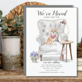 チワホアドッグ引っ越しました移動告知 案内状