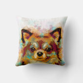 チワホアドッグ数々の141色 クッション (裏面)