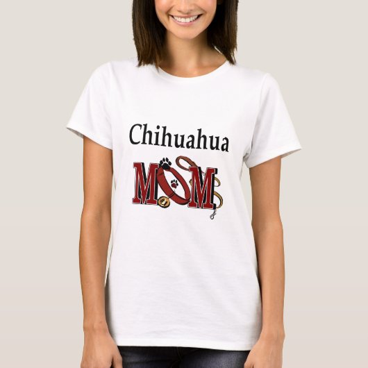 チワホアドッグ母のギフト Tシャツ (正面)