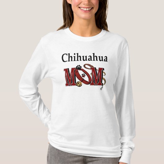 チワホアドッグ母のギフト Tシャツ (正面)