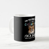 チワホアドッグ私はペットのギフトではない コーヒーマグカップ (正面左)