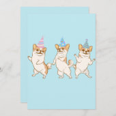 チワホアドッグ踊りパーティー シーズンカード (正面/裏面)