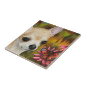 チワホアドッグ85蝶 タイル (側面)