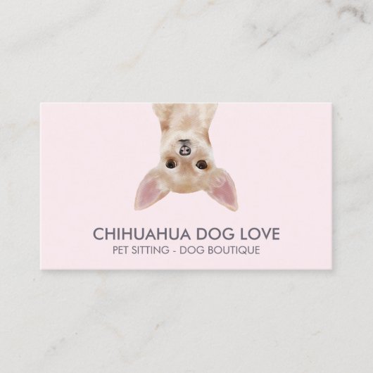 チワホアドッグ 名刺 (正面)