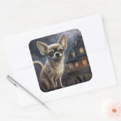 チワホアハロウィンホラー スクエアシール (封筒)