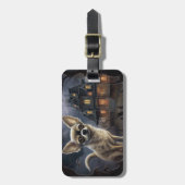 チワホアハロウィンホラー ラゲッジタグ (正面縦)