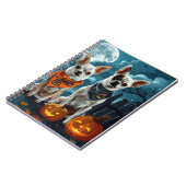チワホアハロウィン不気味ン ノートブック (左側)
